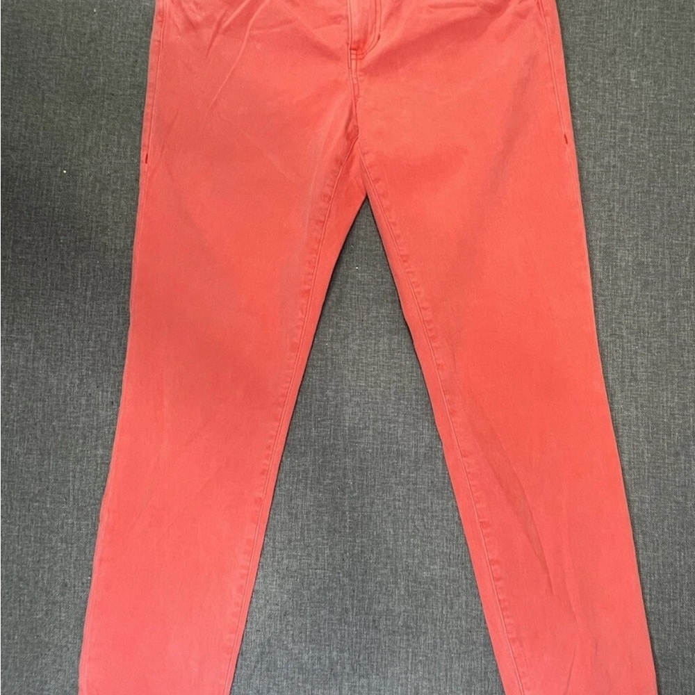 CAbi Women's Vibrant Red Skinny Jeans